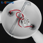 3/5/9 Heads 360D Adjustable Screw Ceiling Mount E26 E27 LED Lamp Base Light Bulb Socket Holder Adapter Converter Splitter