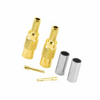 RF Coaxial Connector MMCX-JB2 Crimping RG316 174 MCX-J-1.5 Male MCX-K-1.5 Female Adapter