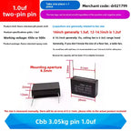 CBB61 Fan Air Conditioner Starting Capacitor 450V 1/1.2/1.5/2/2.5/3/3.5/4/4.5/5/6/7/8/10/12UF Ceiling Fan Hood Motor Capacitor