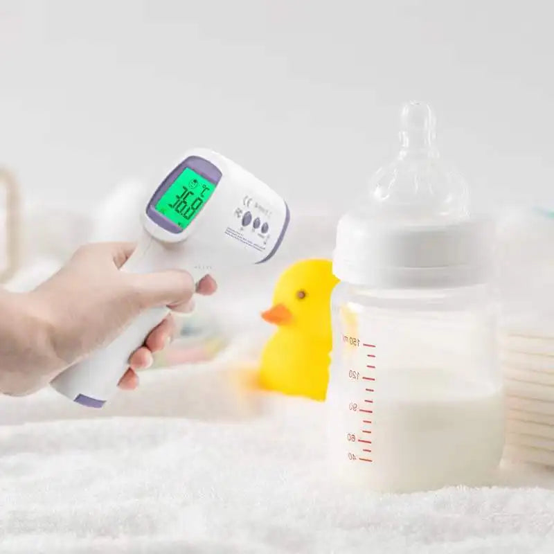 Multifunction Thermometer Three-color Backlit Display Forehead Thermometer Digital Display Infrared Alarm Human Body Thermometer