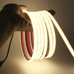 Waterproof Motion Sensor COB Light Battery USB Powered Led Strip IP68 5V Auto ON/OFF Cabinet Kitchen Staircase Liner Lighting