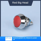 12MM Small Mini Metal Push Button Switch 12V 220v On Off Start Stop Momentary Colorful Black Oxide Waterproof Round Head Wedding