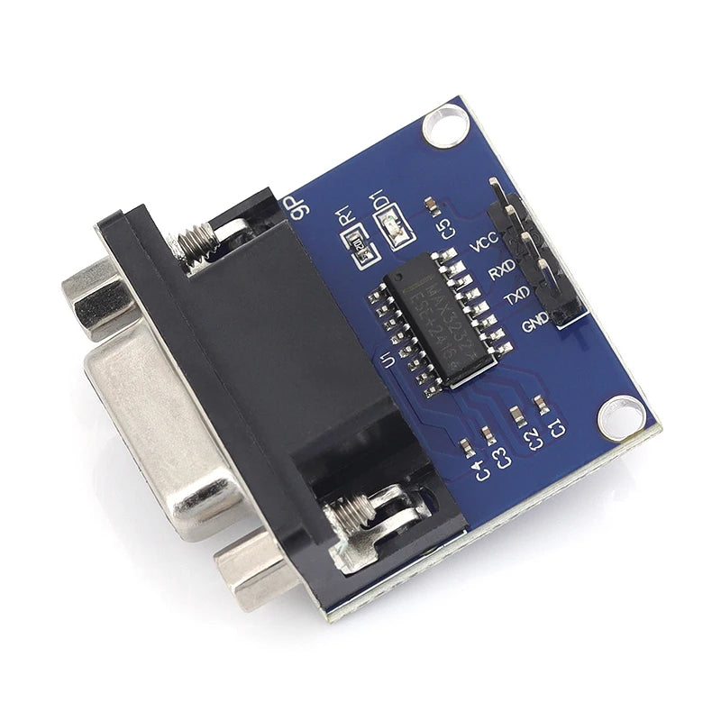 1/3/5Pcs MAX3232 RS232 to TTL Serial Port Converter Module DB9 Connector MAX232 For Arduino Javino