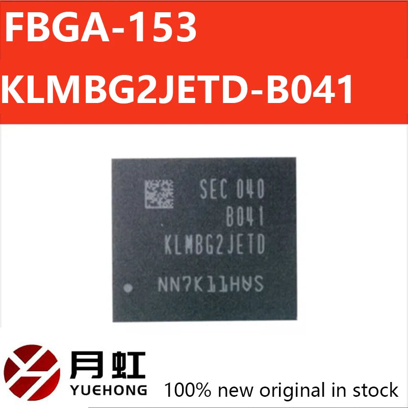 KLMBG2JETD-B041 32GB FBGA153 package EMMC 5.1 version storage flash memory brand new original