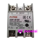 Authentic Original FOTEK Single phase Solid State Relays SSR-10AA 25AA 40AA 50AA 75AA 05DD 10DD 25DD 50DD 75DD -H
