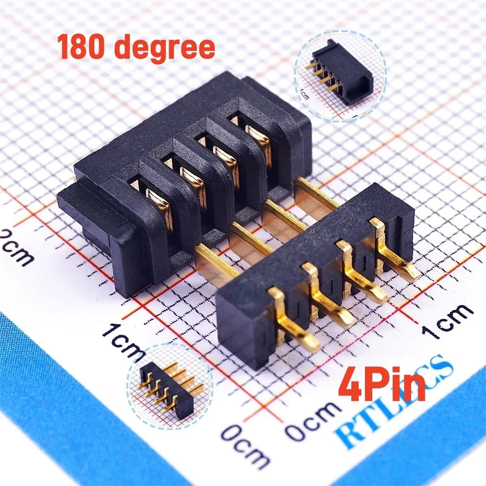5 Pairs Pitch 2.5 mm 2 3 4 5 6 7 8 9 10 11 Positions Female Blade Socket Male Header Battery Connector Right Angle Straight
