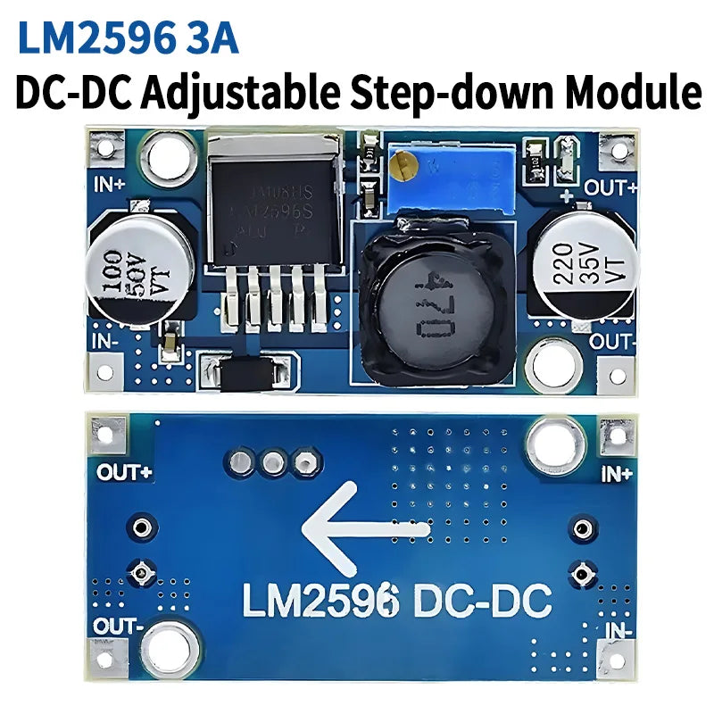 XCW LM2596 DC to DC Buck Converter 3.0-40V to 1.5-35V Power Supply Step Down Module-1/5/10PCS