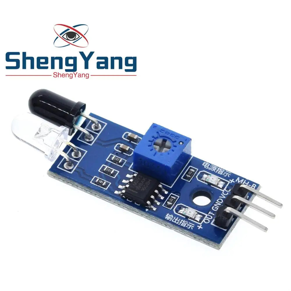 TZT 1/2/5PCS IR Infrared Obstacle Avoidance Sensors Module for Arduino Smart Car Robot 3-Wire Reflective Photoelectric New