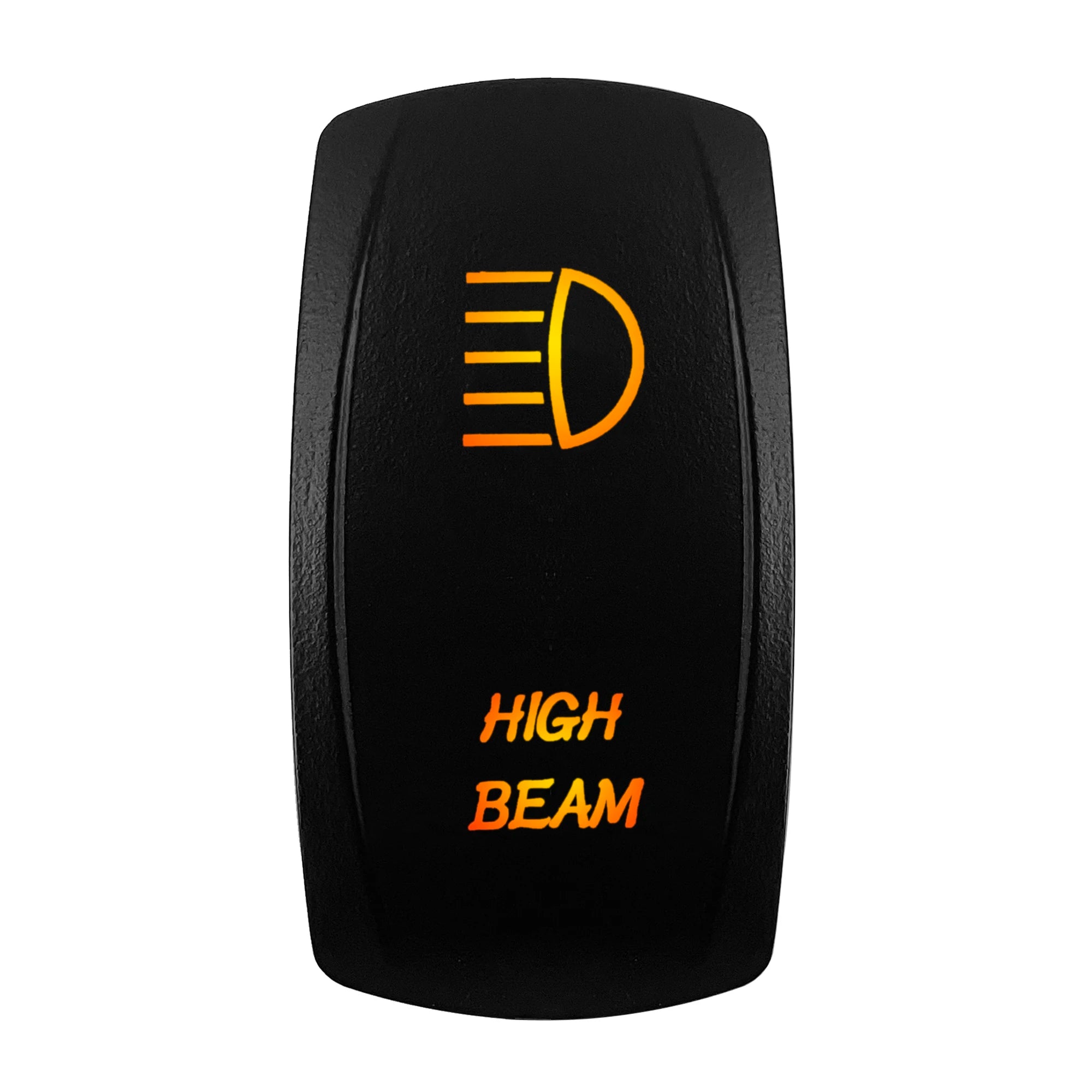 12V-24V Orange Led Rocker Switch Waterproof 20A Amber Light SPST DPDT Toggle Key for Car Boat ATV Camper Motorhome Auto Machine