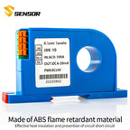 AC/DC Current Transmitter 0-600A Current Transmitter 4-20ma 0-10V RS485 22mm DC Current Transmitter AC Current Sensor Transducer
