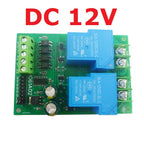 DC 12V 24V 30A Motor Controller Relay Board Forward Reverse Control Limit Start Stop Switch for Garage Door Crane Elevator