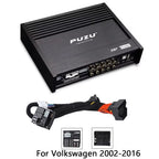 PUZU PZ-X4800S 6core 32bit 8CH With Power Car Audio DSP Digital Signal Processor Built In Amplifier 8X150W Support BT5.0 OPT