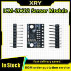 XRY ICM-20602 Sensor Module Replaces MPU-6050 with High-precision Six Axis Gyroscope Acceleration Module DC3.3-5V For Smart Car