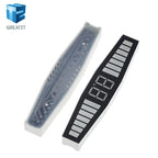1/2PCS Reversing Radar Display 0.36 Connected Digital Tube LED Seven Segments Gongyang Green/Yellow/Red Three Colors