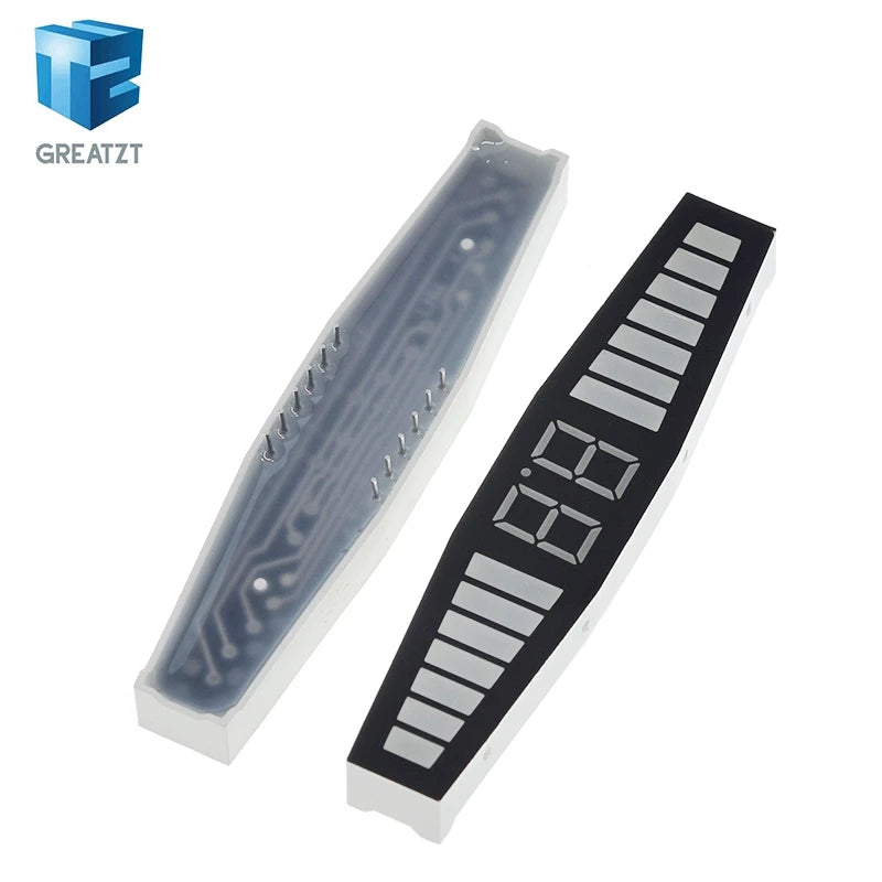 1/2PCS Reversing Radar Display 0.36 Connected Digital Tube LED Seven Segments Gongyang Green/Yellow/Red Three Colors