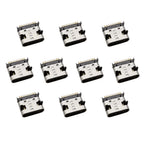10Pcs Type C Jacks 16 Pin USB 3.1 Charging Dock Connectors 20V 5A USB-C  Female Sockets DIP PCB Mount Repair Port Type-C Adapter