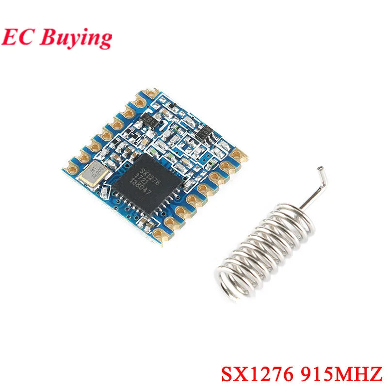 5Pcs/1pc SX1276 LORA/GFSK 868MHZ 915MHZ Wifi Transceiver Module Spread Spectrum Long-Range Wireless Communication Antenna Chip