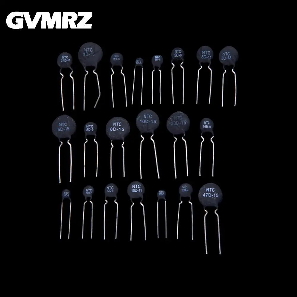 22Values NTC Thermistor Resistor Assortment kit 3D-15 3D-9 5D-5 5D-7 5D-9 8D-15 10D-15 10D-5 10D-720D-9