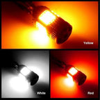 T20 1156 1157 Car LED Headlight Bulbs Brake Signal Lights Turn Lamp Running Light Bright 3030 36smd PY21W Anti Flicker Lamp