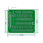 Bass Midrange Treble 3Way Crossover Audio Board Frequency Divider Filters For amplifier system 500HZ, 5000HZ DIY Parts and FG