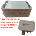 LEFOO 4-20mA Differential Pressure Transmitter Micro Sensor Measuring Air & Neutral Gas for EMS, HVAC, VAV, FC LFM108