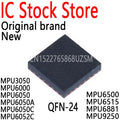 2PCS New Original QFN-24 Sensor IC Chip Stock MPU3050 MPU6000 MPU6050 MPU6050A MPU6050C MPU6052C MPU6500 MPU6515 MPU6881 MPU9250