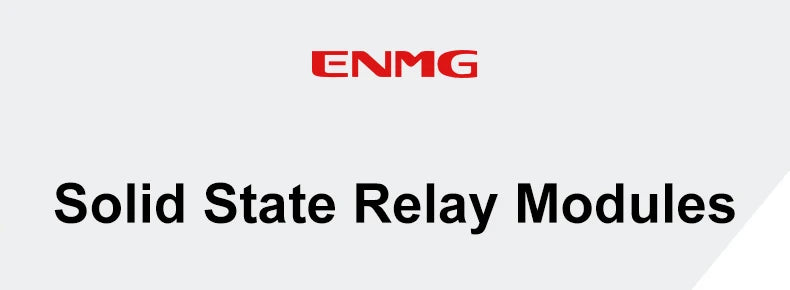 ENMG Solid State Relay Module 5-24V DC Solid State Non-Contact Relay Module DC Control AC/DC 220V Wide Voltage Constant Current