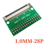 FPC FFC Flexible Cable Adapter Board 1.0mm Pitch Connector SMT to 2.54mm 4/5/6/7/8/9/10/12/14/15/16/18/20/22/24/26/28/30/32/40P