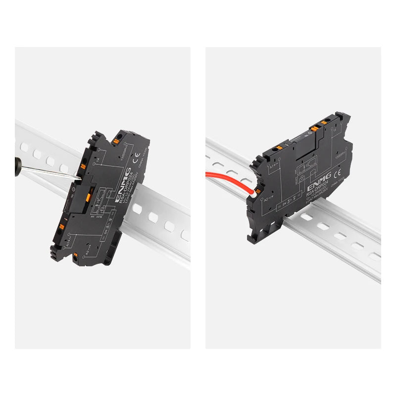 ENMG Ultra-Slim Intermediate Relay APAN3124, DC-to-DC 24VDC  1NO (Normally Open) Kit Solid State Electromagnetic Relay
