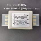 New 220V AC Anti-interference Power Supply EMI Filter CW4L2 CW4L2-20A-S CW4L2-6A-S CW4L2-10A-S CNC Purifier for Enhanced Perform