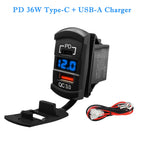 12V 24V Boat Trim Tabs Switch (ON)-OFF-(ON) Momentary Rocker Switch Waterproof Blue Light ON-OFF Toggle Switch With Harness
