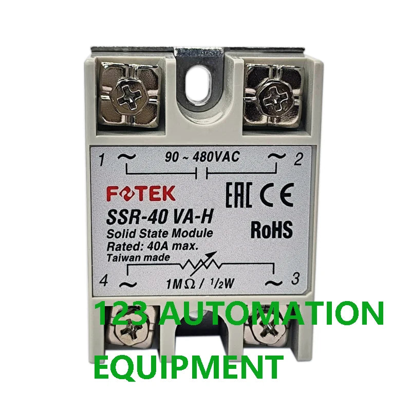 Authentic New FOTEK SSR-10VA 25VA 40VA 50VA 75VA  SSR-25VA-H 40VA-H 40VA-H Single Phase Solid State Relay SSR Triac Mini