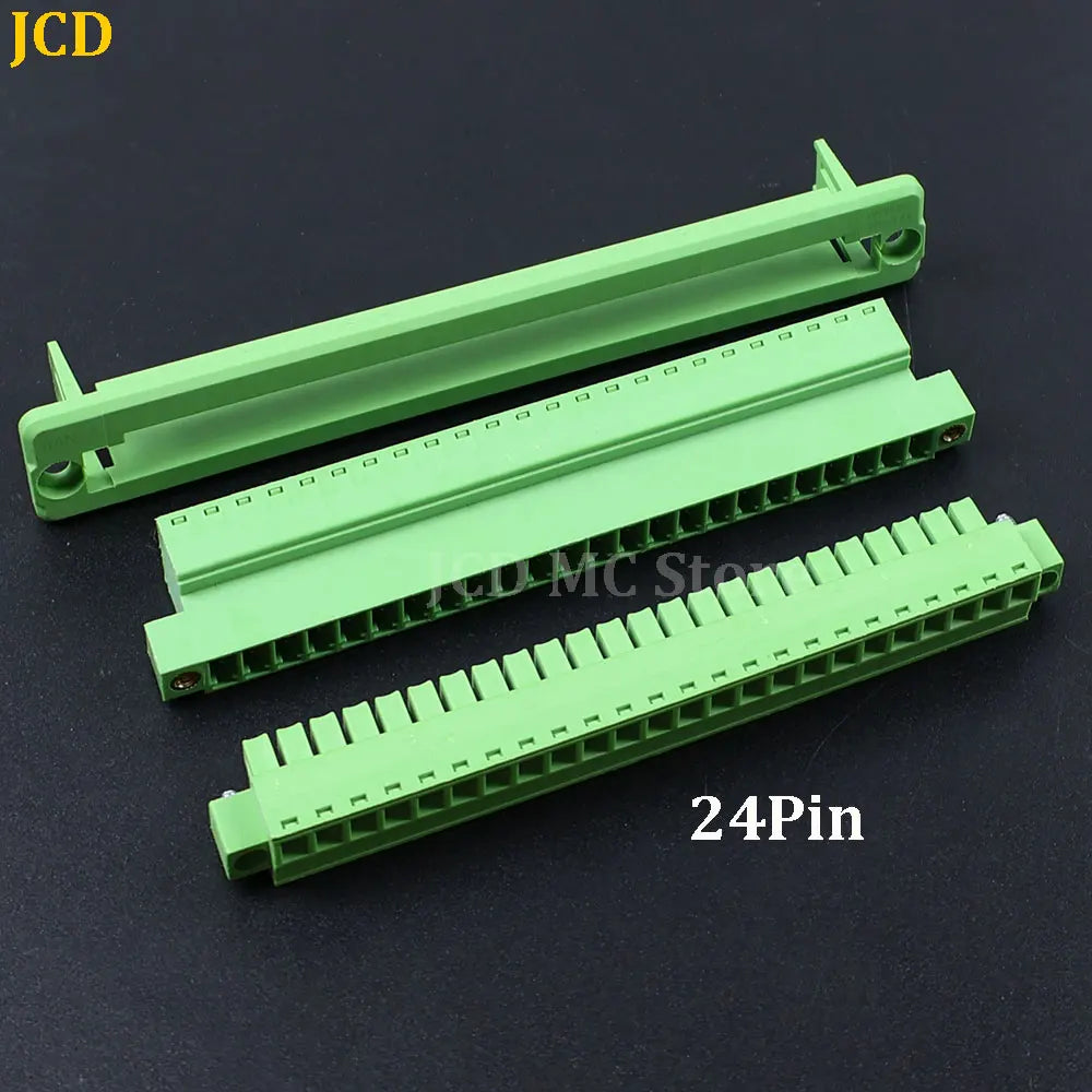 1/3/5 Set WF2EDG Pitch 3.81mm 2P/3P/4P/5P/6P/8P/9P/10P/12P/16P/24P Pluggable Terminal Block Connector 15EDGWC 3.81mm Pitch