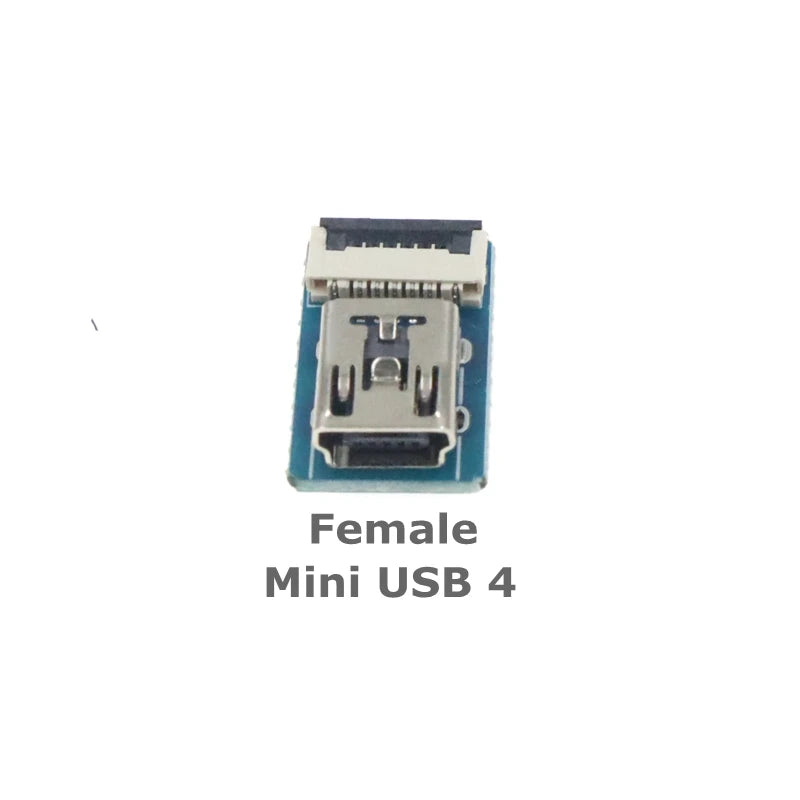 FFC Type-C Mini Micro USB Extension Ribbon Cable 90 FPV Slim Flat Soft flexible FPC charge FPV Brushless Handheld Gimbal monitor