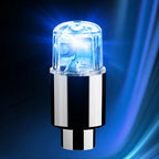 2/4Pcs Car Hub Ambient Light Bicycle LED Tire Lights Universal Car Neon Lamp Valve Cover Lights Tire Colorful Flashing BulbDecor