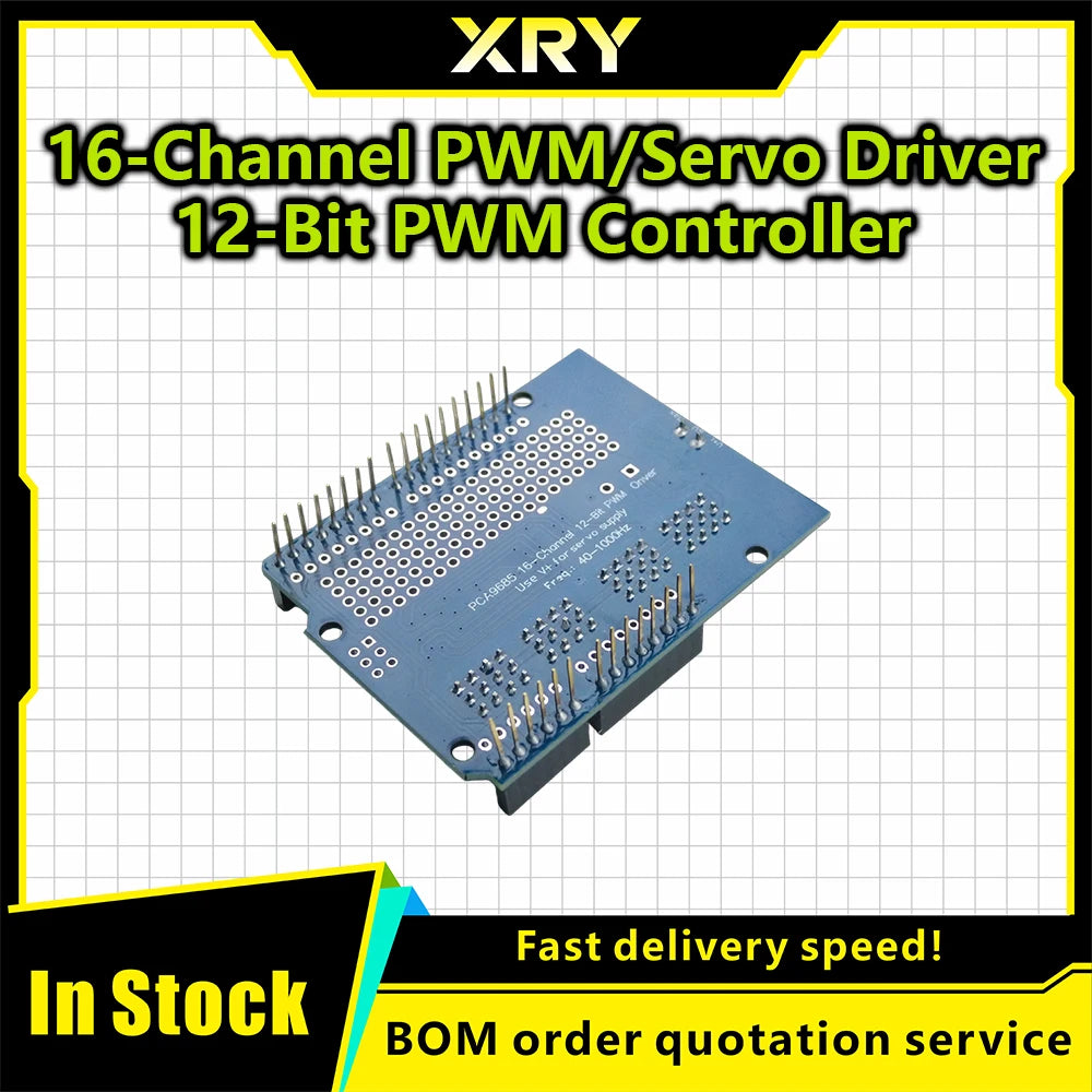TB6612 L293D IIC I2C Mosfet Stepper Motor Module PCA9685 Servo Driver Shield Module For Arduino Robot PWM Leonardo Replace