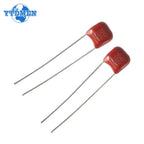 20PCS 100V CBB Polypropylene Film Capacitor 104 223 103 393 473 333 154 224 334 474 10nF  22nF 33nF 39nF 47nF 100nF 220nF 470nF