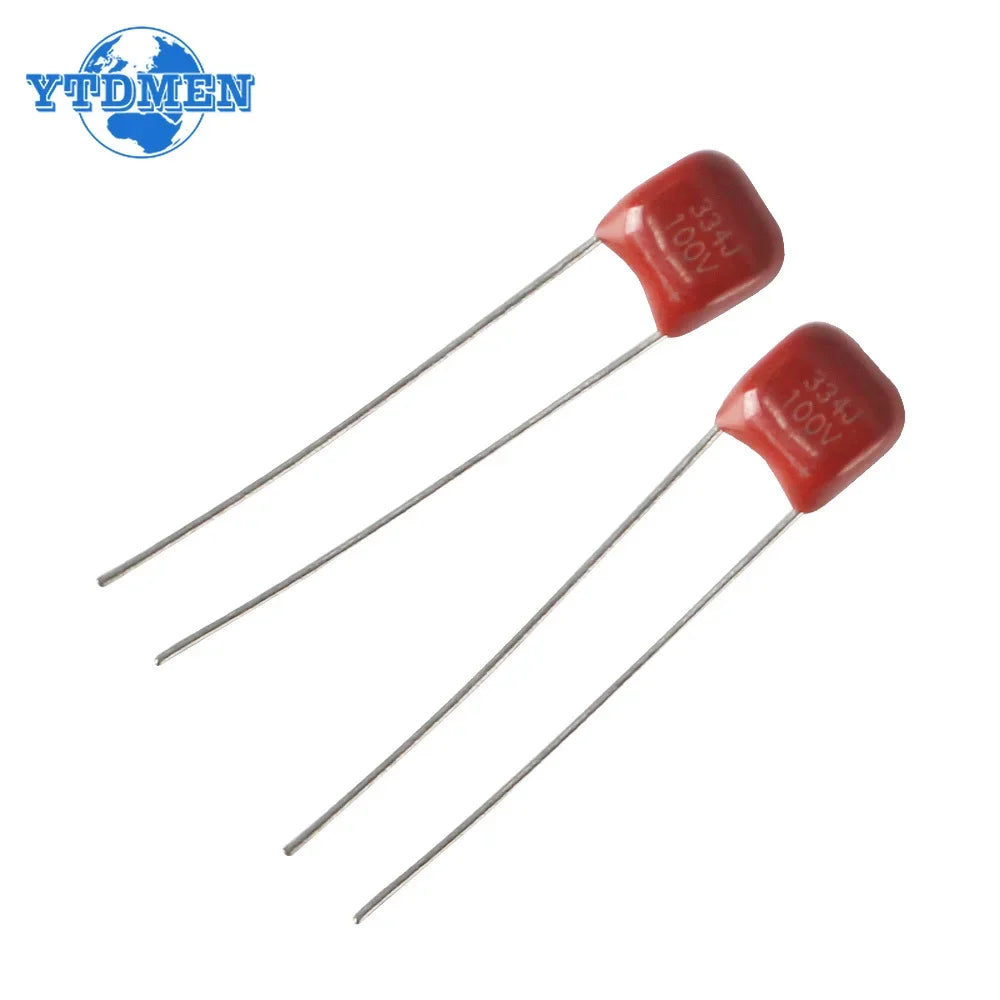 20PCS 100V CBB Polypropylene Film Capacitor 104 223 103 393 473 333 154 224 334 474 10nF  22nF 33nF 39nF 47nF 100nF 220nF 470nF