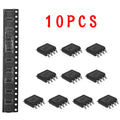 10/50Pcs NE555 NE555N 555 NE555DR NE555DT SMD Precision Timers IC Chip SOP-8 New for Pulse Generator Oscillation Circuit