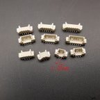 10Pcs JST XH 2.54/PH 2.0/ZH 1.5/1.25mm / SH 1.0mm Pitch Male Plug Pin Header Socket Horizontal/Vertical SMD Connector 2/3/4/5/6P