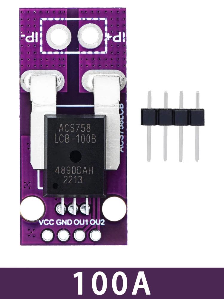 BS ACS758 ACS758LCB-050B-PFF-T linear current sensor Hall current module ACS758LCB-100B-PFF-T