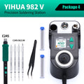 YIHUA 982-V Precision Solder Station with Fast Heating Micro Fine Tip C210 Soldering Iron Remote Control Handle