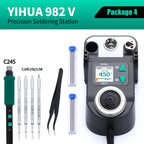 YIHUA 982-V Precision Solder Station with Fast Heating Micro Fine Tip C210 Soldering Iron Remote Control Handle