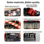 1200W 10A Pure Power Amplifier Module 2.0 600W+600W Stereo Digital Audio Amplifier TPA3255 Amplifier Chip DC 18-51V XY-AP1200K