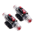 40A 50A 15A 20A 30A Car Battery Fuse Automatic Reset Audio Stereo Amplifier Fuses Overload Protection Adapter Auto Accessories