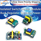 1-10PCS AC-DC 220V to 5V Step Down Converter 5V 700mA Isolated Switching Power Module 3.5W Buck Regulator Precision Power Module