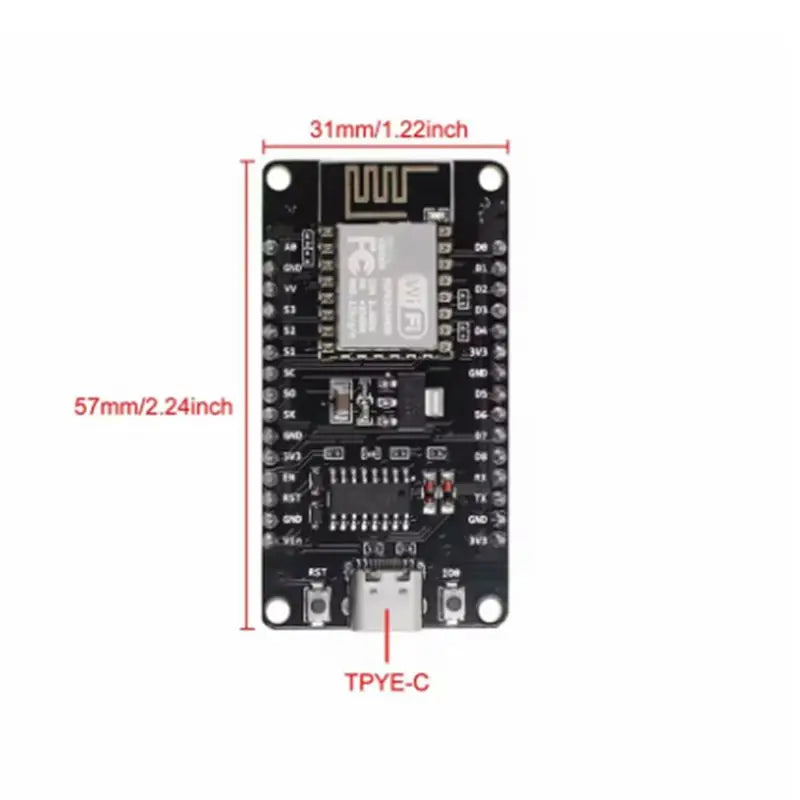 1-10pcs ESP8266 serial port wifi module NodeMCU Lua V3 Internet of Things development board TYPE-C interface CH340