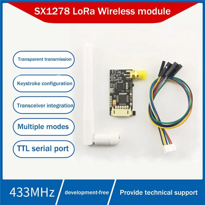 N36R-2X SX1278 433M Lora Wireless Module UART Serial Port Transmitting And Receiving Module