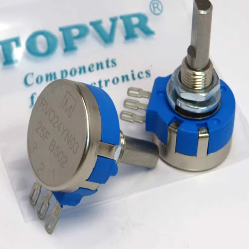 RVQ24YN03 25F B502 5K 102 202 103 303 Simulator Single-Turn Carbon Film Potentiometer Racing Game Machine Arcade Accessories