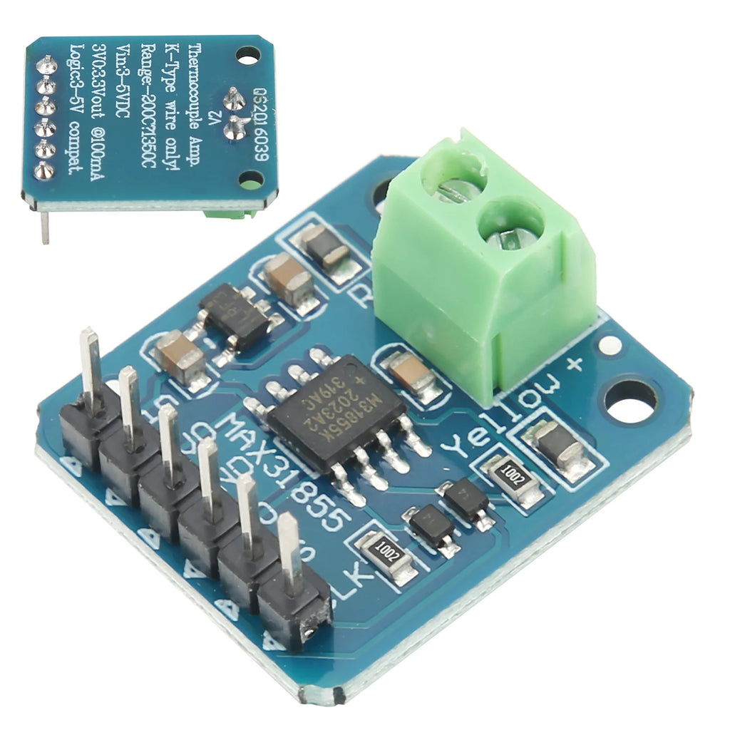 Temperature Measurement Module Thermocouple  Board K Type Max31855 Industry for Data Collection K Thermocouple Probes